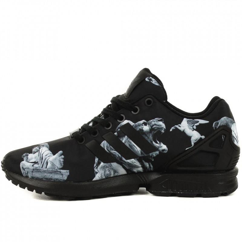 adidas zx flux noir a fleur